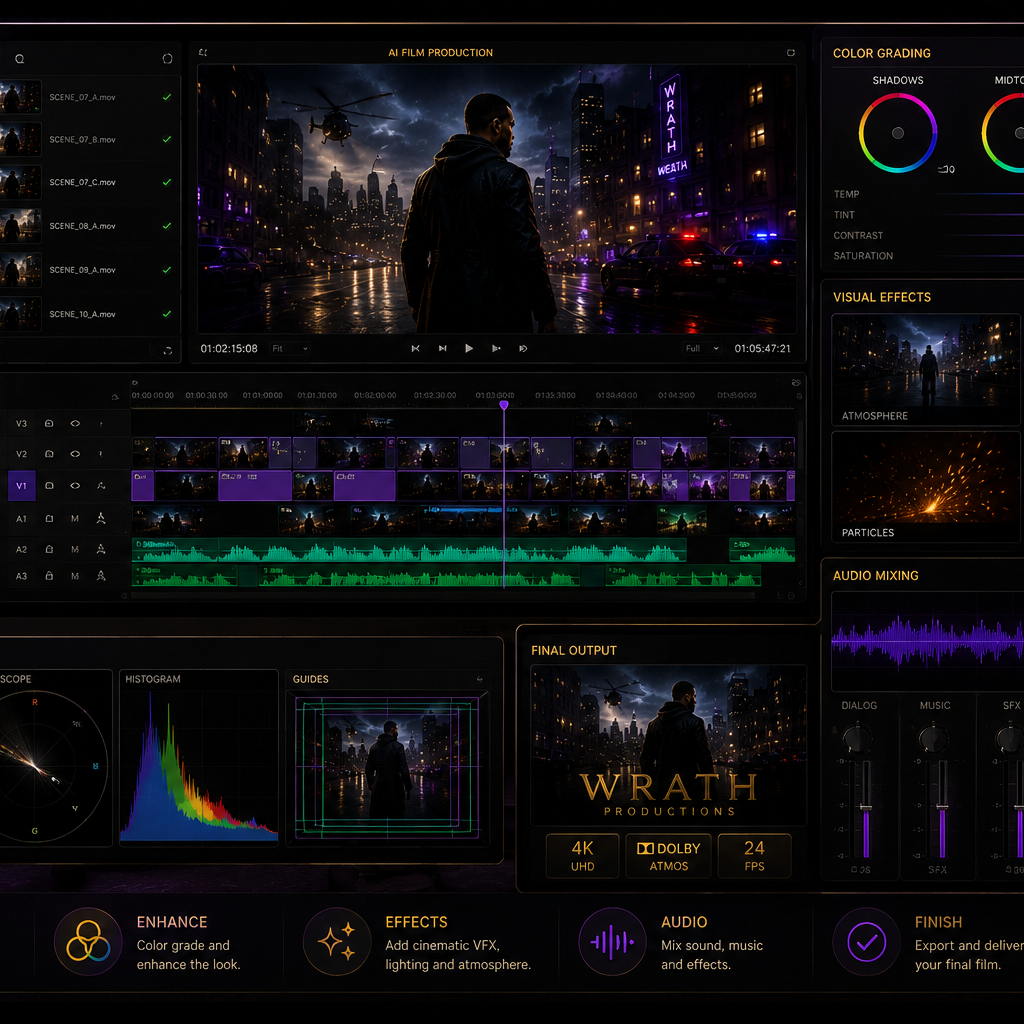 AI Editing & Post-Production